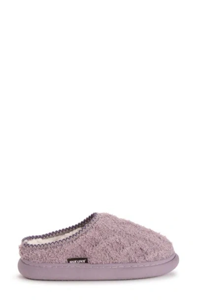 Muk Luks Janna Cozy Crew Faux Shearling Lined Clog In Multi