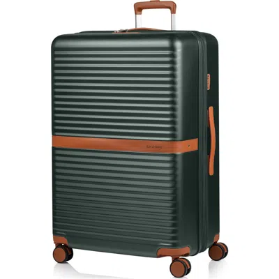 Champs Vintage Ii Collection 26" Medium Check-in Luggage In Green
