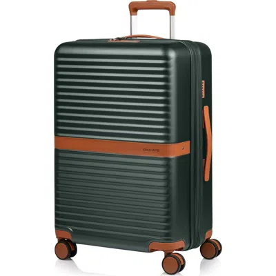 Champs Vintage Ii Collection 26" Medium Check-in Luggage In Green
