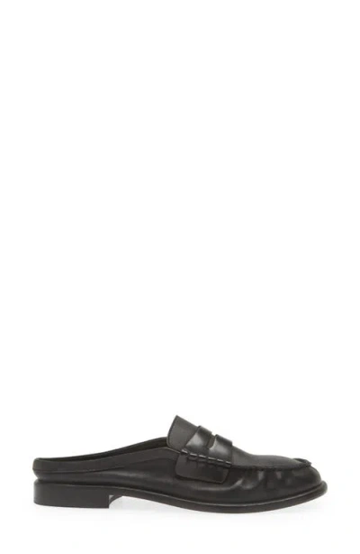 Rag & Bone Carter Penny Loafer Mule In Black