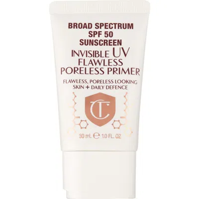 Charlotte Tilbury Invisible Uv Flawless Poreless Primer In Transparent