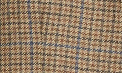 Thom Browne Check Wool Blazer With Removable Vest In Brown