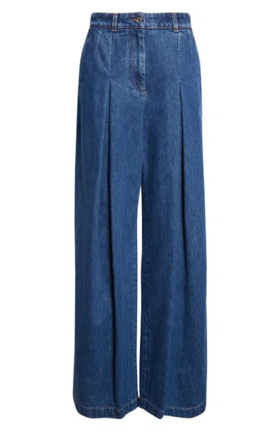 Dolce & Gabbana 5 Pocket Denim Pants In Blue