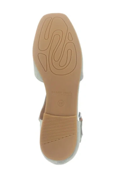 Gentle Souls Women's Wyatt T-strap Flats In Green