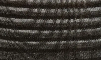 Nordstrom Gradient Stripe Wool Blend Dress Socks In Gray