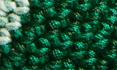 Jw Anderson J. W. Anderson Teacup-shaped Keychain With Leather Cord And Logo Detail In Green