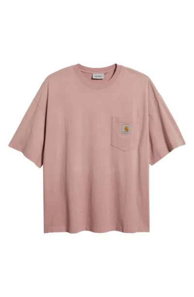 Carhartt Hudson Pocket T-shirt In Nude