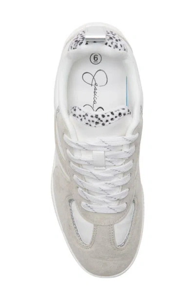 Jessica Simpson Women's Robyna Round Toe Sneakers In Gray