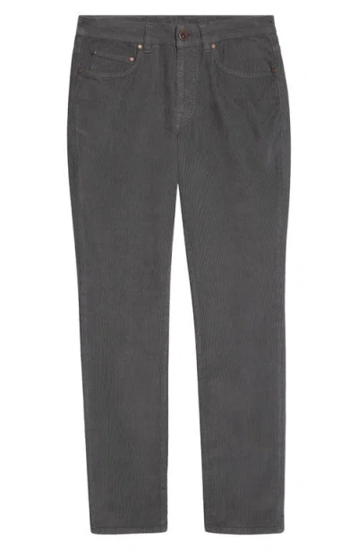 Boglioli Fine Wale Corduroy Pants In Blue