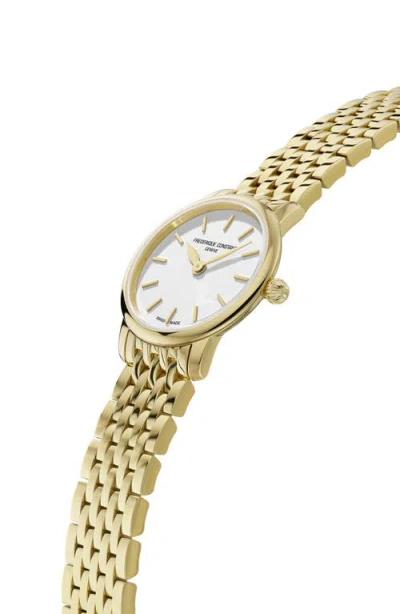 Frederique Constant Slimline Mini Watch, 25mm In Gold