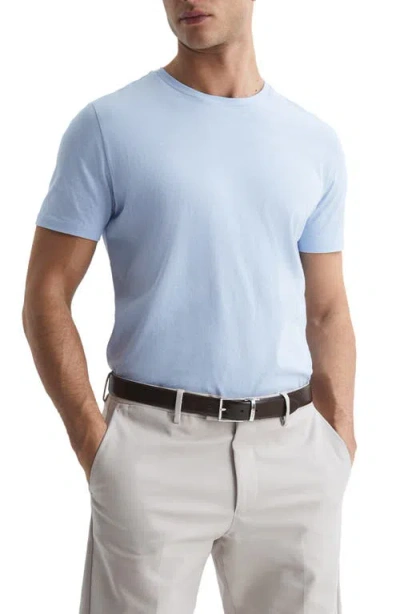 Reiss Bless Crewneck Tee In Blue