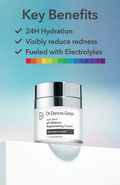 Dr Dennis Gross Skincare Alpha Beta Ph Balance Replenishing Cream 1.7 Oz. In Silver