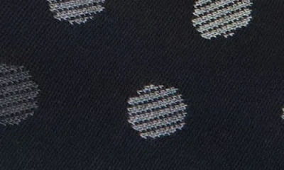 Bugatchi Gradient Dot Mercerized Cotton Blend Dress Socks In Black