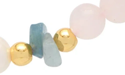 Estella Bartlett Beaded Stone Necklace In Multi