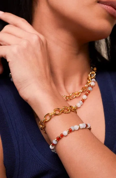 Estella Bartlett Beaded Bracelet In Multi