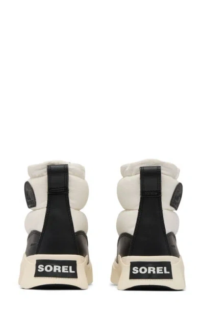 Sorel Out N About Iv Puffy Lace-up Waterproof Boot In White