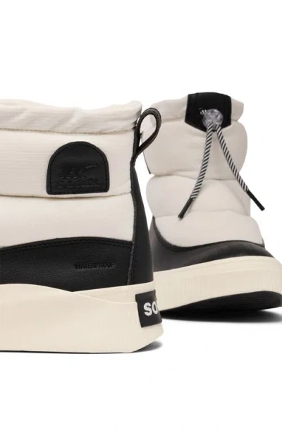 Sorel Out N About Iv Puffy Lace-up Waterproof Boot In White