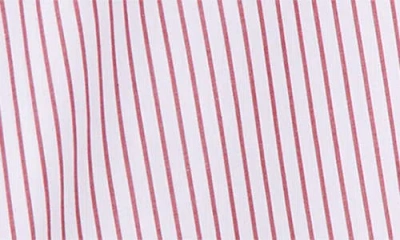 Vaquera Trompe L'oeil Bra Stripe Graphic Button-down Shirt In Pink