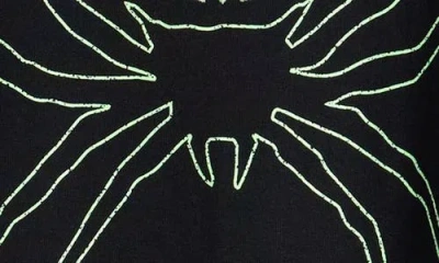 Adidas Originals Adidas Kids' Spider Gsx Cotton Graphic T-shirt In Black