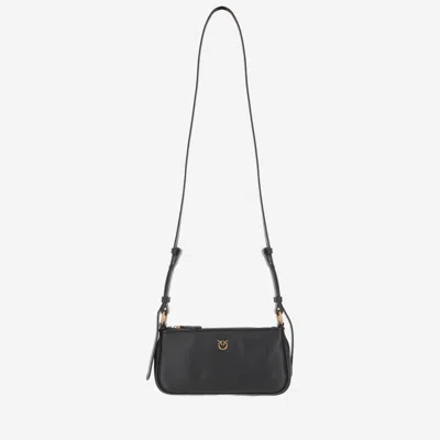 Pinko Leather Mini Baguette Bag