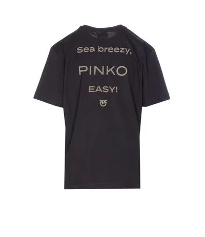 Pinko Stunning T-shirt In Black