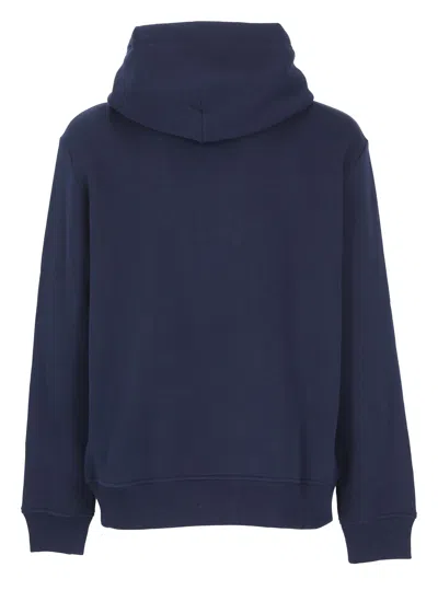 Polo Ralph Lauren Hoodie With Logo In Blue