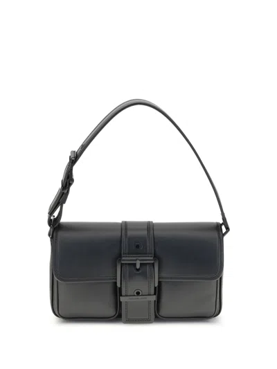 Michael Kors Crossbody Bag With Adjustable Strap And Buckle Detail In Black