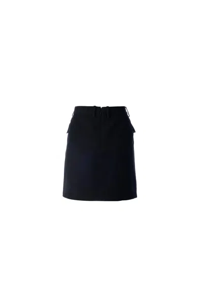 Balenciaga Skirts With Belt Loops And Front Pockets In Black