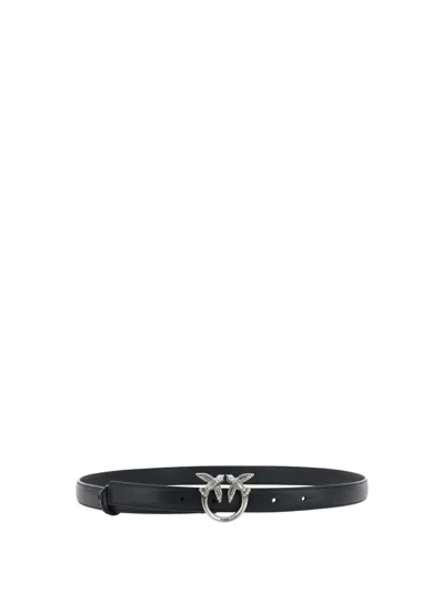 Pinko Love Berry H3 Belt In Black