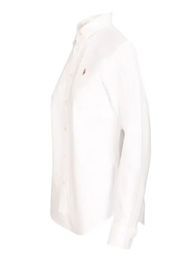 Polo Ralph Lauren Oxford Shirt In White