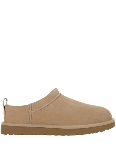 Ugg Beige Slip-on Boots With Sheepskin Lining In Neutral