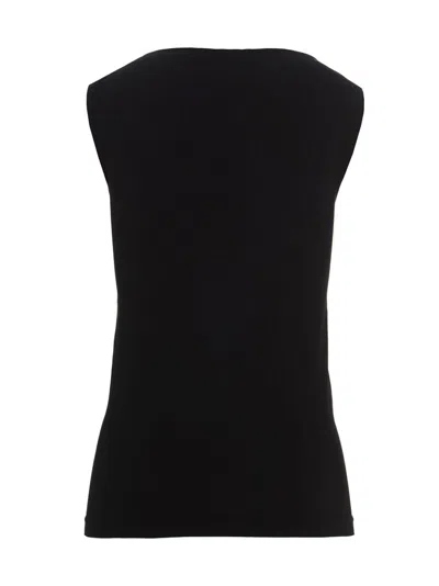 Wolford Women's 7005 Black Aurora Crewneck Stretch-jersey