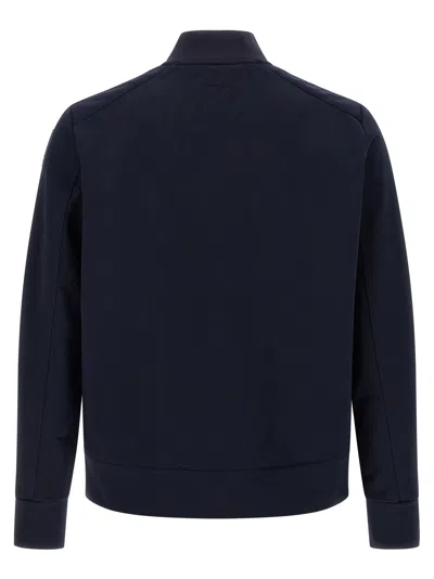Parajumpers 'mckay' Chest Pocket Sweatshirt Long Sleeves In Blue