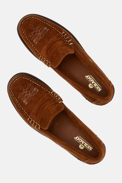 Sebago Men Brown Slip On Loafers, 8 Luxury Loafers & Drivers For Men Darveys In Brown