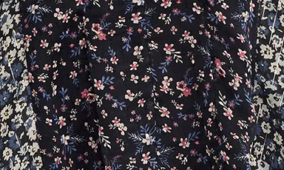 Lucky Brand Mixed Print Swing Top In Multi