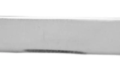 Argento Vivo Figaro Tag Pendant Bracelet In Silver