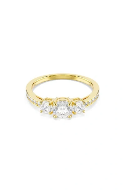 Swarovski Stilla Attract Ring In Gold