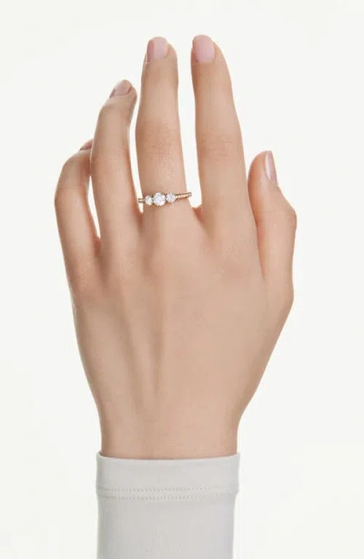 Swarovski Stilla Attract Ring In Gold