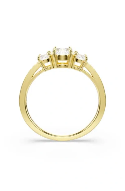 Swarovski Stilla Attract Ring In Gold