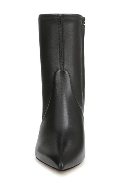 Veronica Beard Lisa 45 Stretch Kitten Heel Bootie In Black