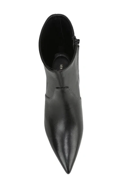 Veronica Beard Lisa 45 Stretch Kitten Heel Bootie In Black