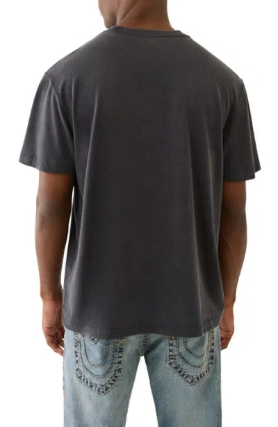 True Religion Men's Mfg Tiger Vintage T-shirt In Black