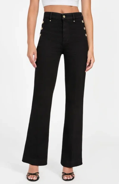 Guess Women's New Faye Flared Pants In Black