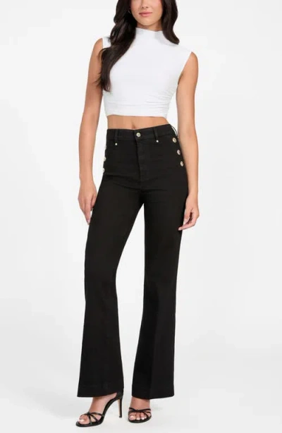 Guess Women's New Faye Flared Pants In Black