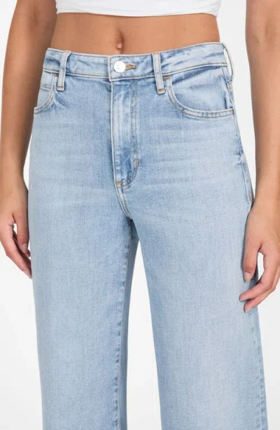 Guess Women's Wide Leg High Rise Pants In Blue