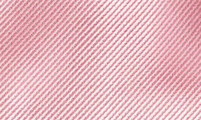 Eton Solid Silk Twill Tie In Pink