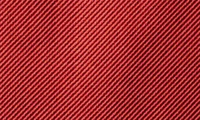 Eton Solid Silk Twill Tie In Red