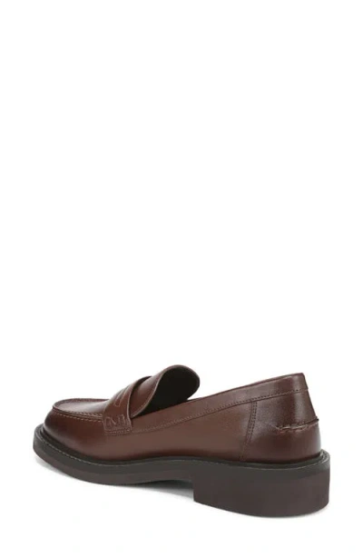 Vionic Caitlin Penny Loafer In Brown