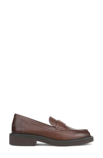 Vionic Caitlin Penny Loafer In Brown