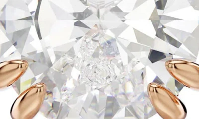 Swarovski Stilla Stud Earrings In Gold